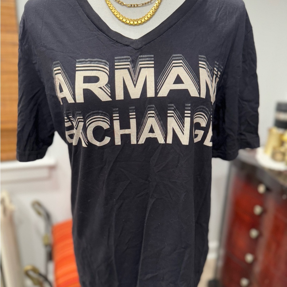 Oldie Armani Exchange Black T-Shirt